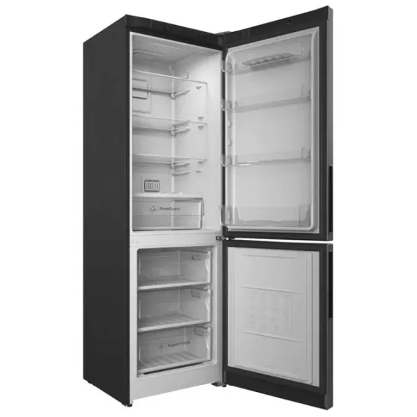 Frigider Indesit ITI 4181 X cu congelator jos 298 l / 185 cm / Inox photo 3