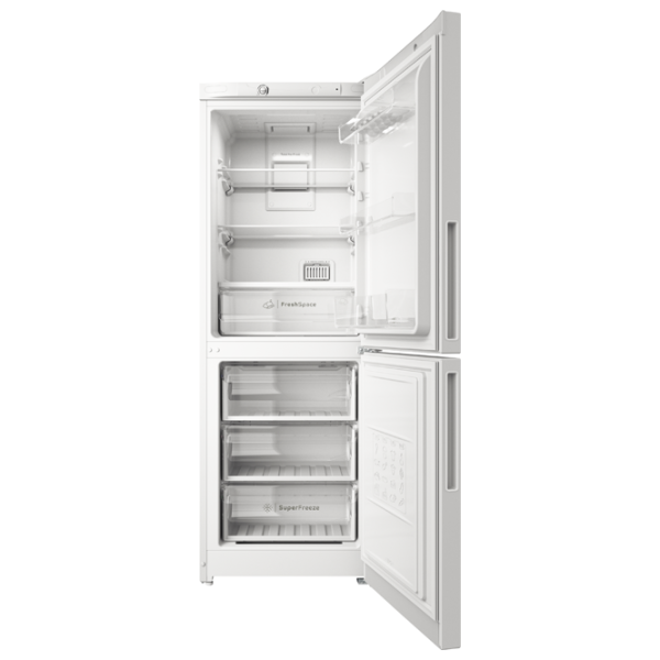Frigider Indesit ITI 4161 W cu congelator jos 257 l / 167 cm / White photo 4