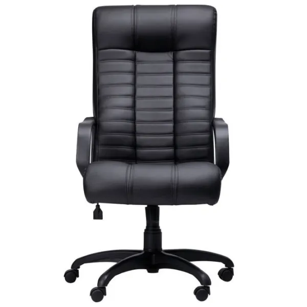 Fotoliu de birou DecoPrim Atlantis Piele artificială/ Black photo 2 Fotoliu de birou DecoPrim Atlantis Piele artificială/ Black photo 2