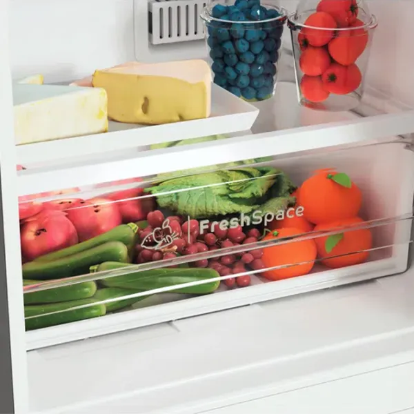 Frigider Indesit ITS 4180 S cu congelator jos 298 l / 185 cm / Silver photo 8