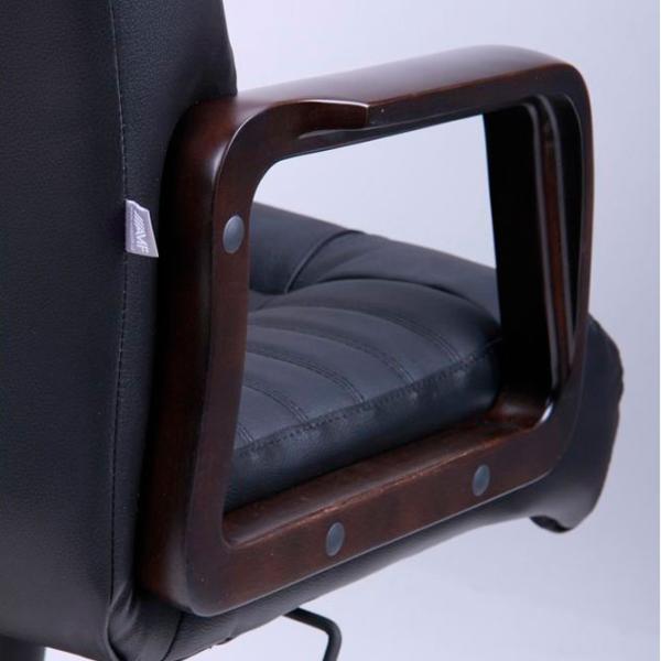 Fotoliu de birou DecoPrim Atlantis Extra Piele artificială/ Black photo 3