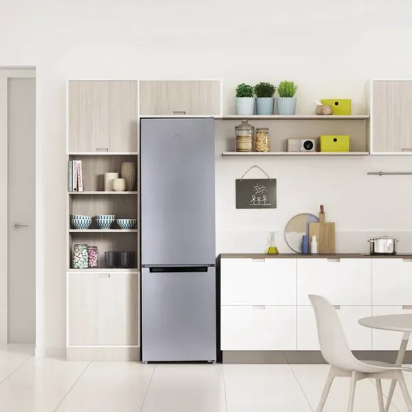 Frigider Indesit DS 4200 SB cu congelator jos 339 l / 200 cm / Silver photo 5