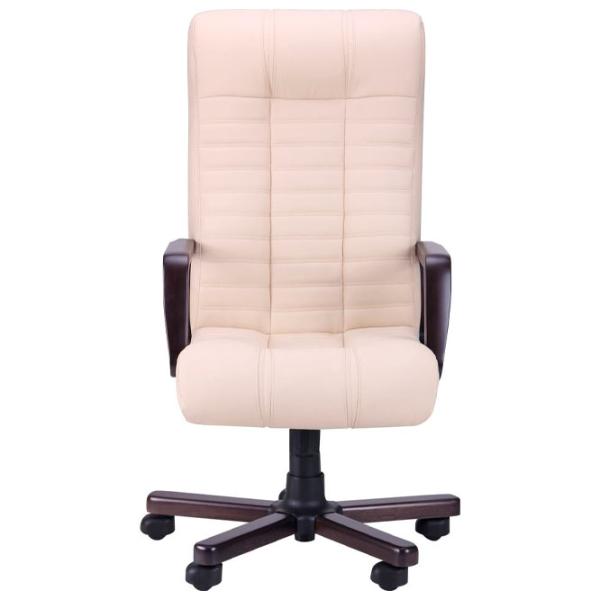 Fotoliu de birou DecoPrim Atlantis Extra Piele artificială/ Beige photo 2 Fotoliu de birou DecoPrim Atlantis Extra Piele artificială/ Beige photo 2