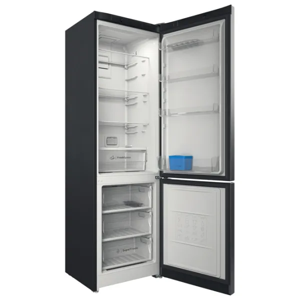 Frigider Indesit ITI 5201 S cu congelator jos 325 l / 196 cm / Silver photo 3