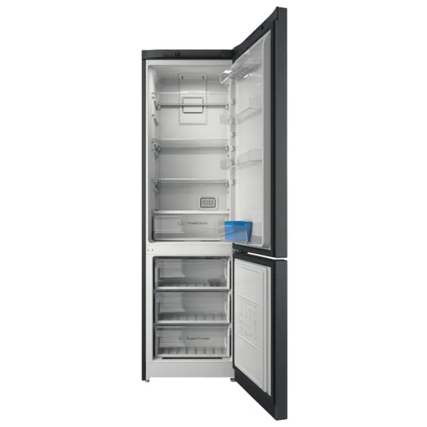 Frigider Indesit ITI 5201 S cu congelator jos 325 l / 196 cm / Silver photo 4