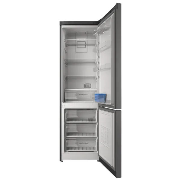 Frigider Indesit ITS 5200 X cu congelator jos 324 l / 196 cm / Inox photo 4