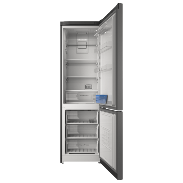 Frigider Indesit ITS 5200 X cu congelator jos 324 l / 196 cm / Inox photo 4