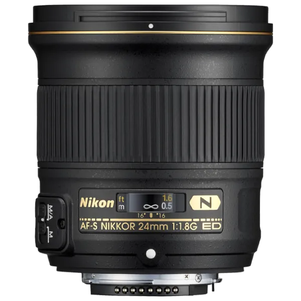 Объектив Nikon AF-S NIKKOR 24mm f/ 1.8G ED Черный photo 2 Объектив Nikon AF-S NIKKOR 24mm f/ 1.8G ED Черный photo 2