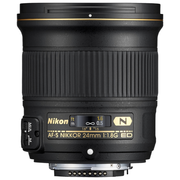 Объектив Nikon AF-S NIKKOR 24mm f/ 1.8G ED Черный photo 2 Объектив Nikon AF-S NIKKOR 24mm f/ 1.8G ED Черный photo 2