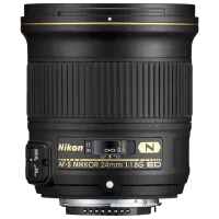Объектив Nikon AF-S NIKKOR 24mm f/ 1.8G ED Черный photo 2