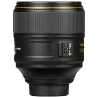 Объектив Nikon AF-S NIKKOR 105mm f/ 1.4E ED Черный photo 3