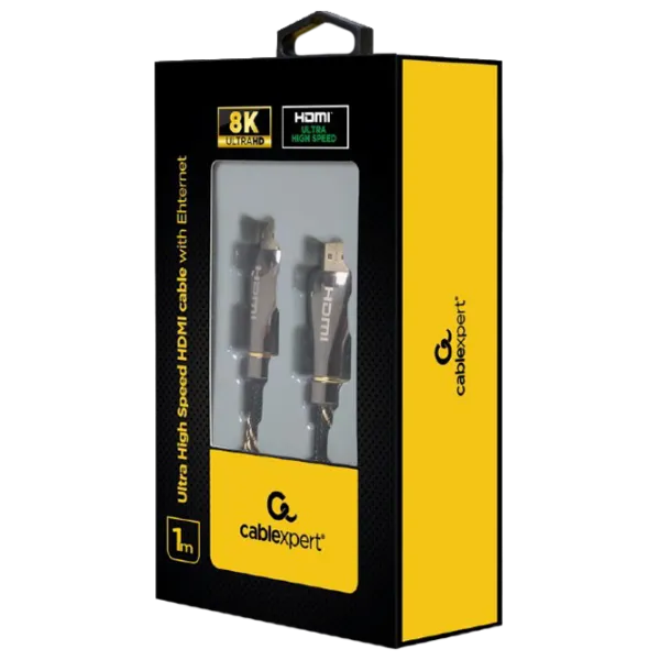 Кабель видео Cablexpert HDMI + HDMI 1 м/ Черный photo 2