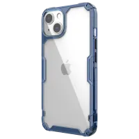 Husă pentru smartphone Apple iPhone 13 Nillkin/ Back/ TPU/ PC/ Transparent Blue photo 2