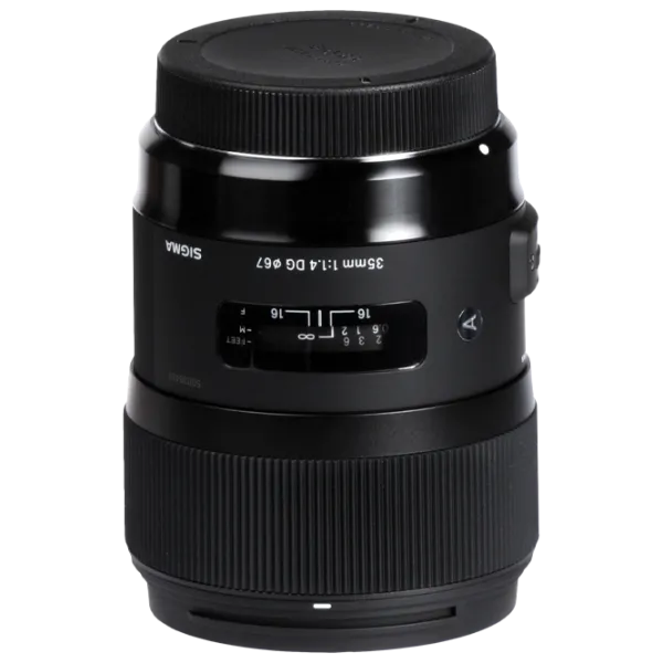 Obiectiv Sigma AF 35mm f/ 1.4 DG HSM ART F/ Sony-A Black photo 3