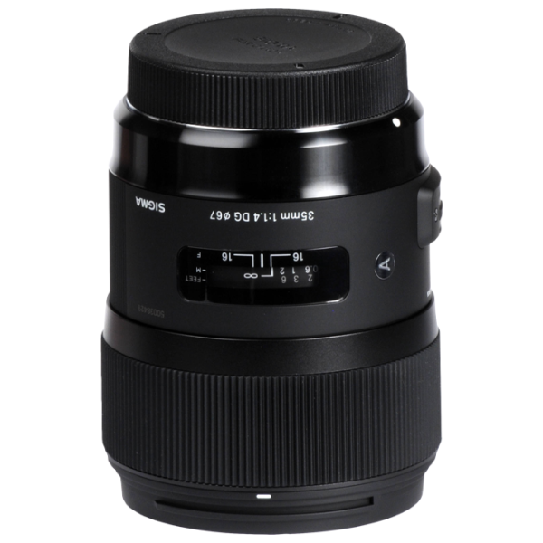 Obiectiv Sigma AF 35mm f/ 1.4 DG HSM ART F/ Sony-A Black photo 3
