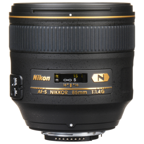 Объектив Nikon Nikkor AF-S 85mm f/ 1,4G Черный photo 2