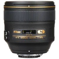 Объектив Nikon Nikkor AF-S 85mm f/ 1,4G Черный photo 2