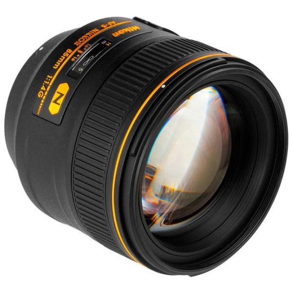 Объектив Nikon Nikkor AF-S 85mm f/ 1,4G Черный photo 3