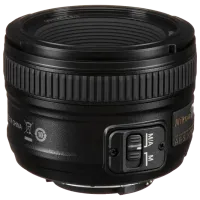 Объектив Nikon Nikkor AF-S 50mm f/ 1,8G Черный photo 3