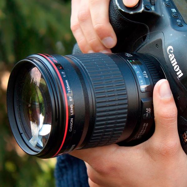 Obiectiv Canon EF 135mm, f/ 2.0 L USM Black photo 5