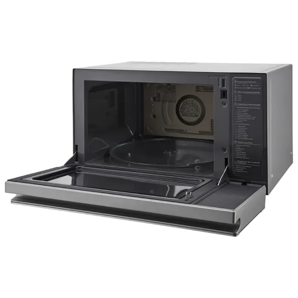 Микроволновая печь LG MJ3965BIS Отдельно стоящий/ 1350 Вт/ Серебристый photo 3