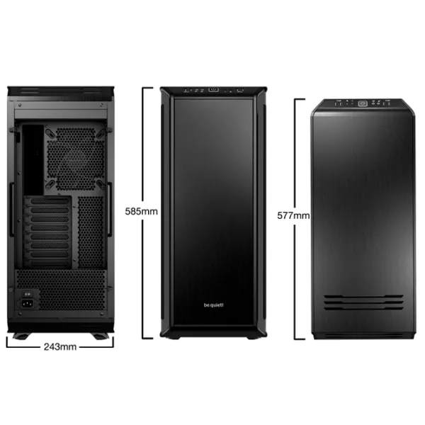 Carcasă Be quiet! Dark Base 900 Full Tower / Black photo 7 Carcasă Be quiet! Dark Base 900 Full Tower / Black photo 7