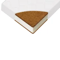 Saltea pentru copii Lorelli Eco Tex (10160020000) 120 x 60 cm/ White photo 2