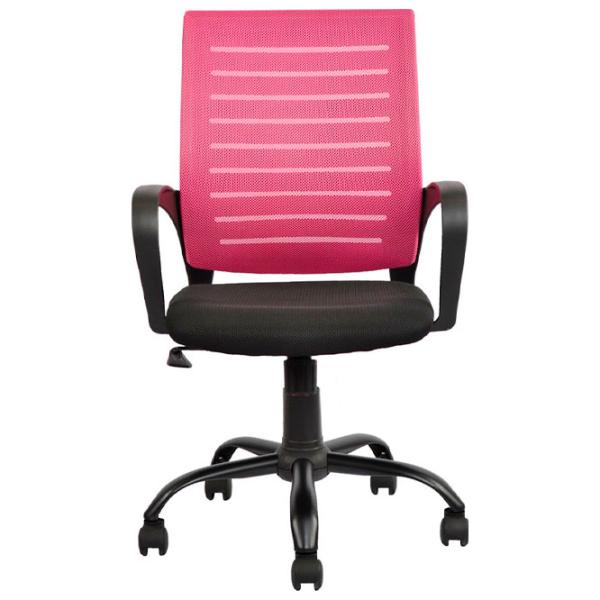 Fotoliu de birou DecoPrim F-5014 Plasă acrilică/ Pink photo 2