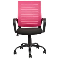 Офисное кресло DecoPrim F-5014 Акриловая сетка/ Розовый photo 2
