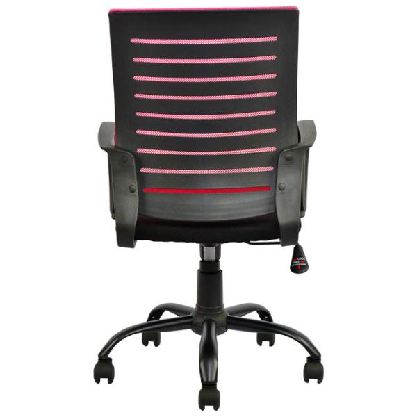 Fotoliu de birou DecoPrim F-5014 Plasă acrilică/ Pink photo 5