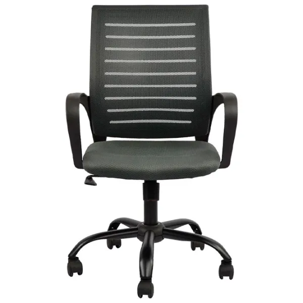 Fotoliu de birou DecoPrim F-5014 Plasă acrilică/ Gray photo 2