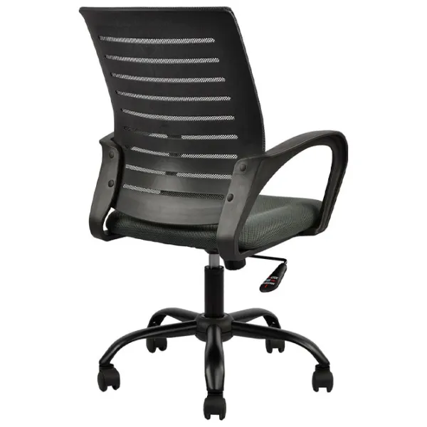 Fotoliu de birou DecoPrim F-5014 Plasă acrilică/ Gray photo 4