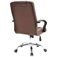 Fotoliu de birou DecoPrim F-11 Piele artificială/ Brown photo 3