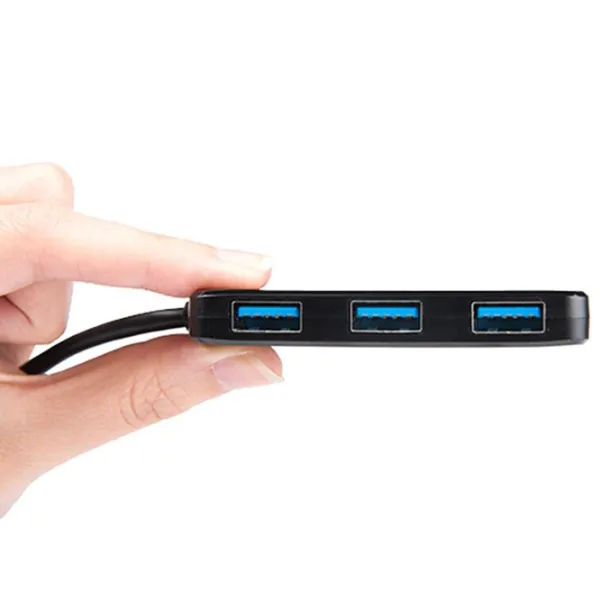 Adapter Transcend TS-HUB2C USB Type-C/ Black photo 2