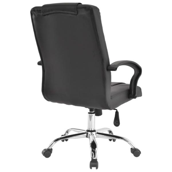 Fotoliu de birou DecoPrim F-11 Piele artificială/ Black photo 3 Fotoliu de birou DecoPrim F-11 Piele artificială/ Black photo 3