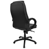 Fotoliu de birou DecoPrim BX-3796 Piele/ Black photo 4