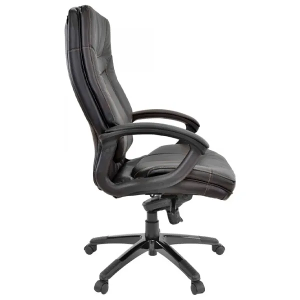 Офисное кресло DecoPrim BX-3671 Кожа/ Черный photo 2 Офисное кресло DecoPrim BX-3671 Кожа/ Черный photo 2