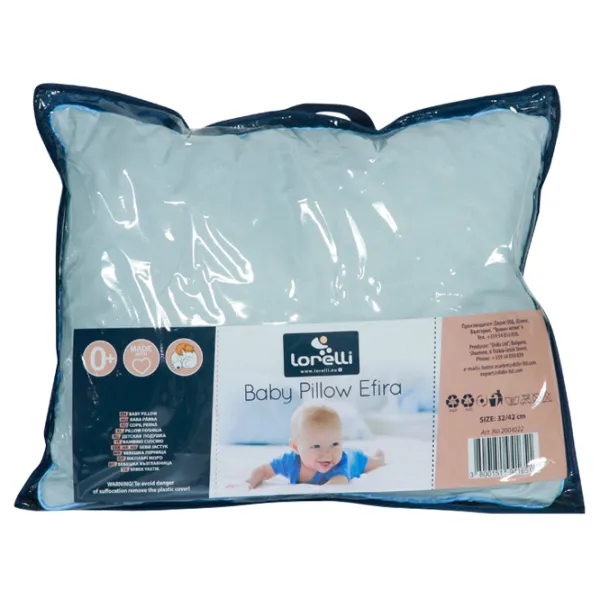 Pernă pentru somn Lorelli Baby Pillow Efira (20040220003) 0+/ Blue photo 2 Pernă pentru somn Lorelli Baby Pillow Efira (20040220003) 0+/ Blue photo 2