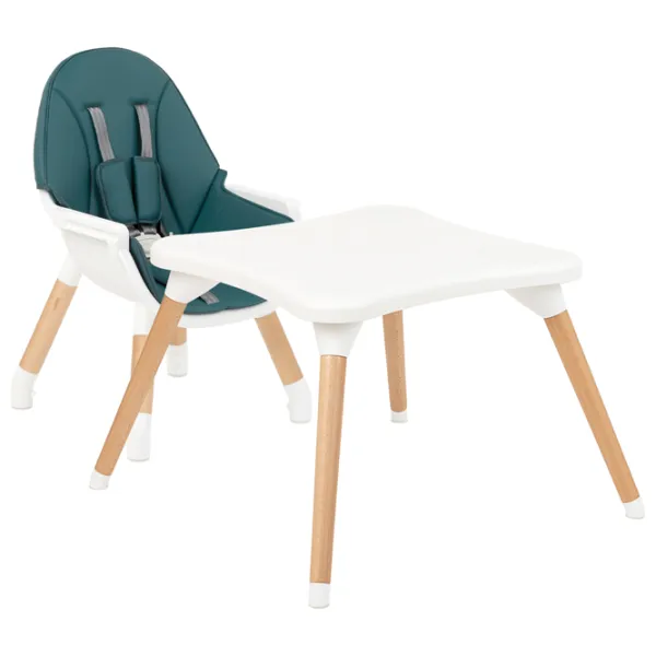 Scaun de masă Kikka Boo Multi 3 in 1 (31004010098) Transformer/ 6 luni/ Petrolgreen photo 4 Scaun de masă Kikka Boo Multi 3 in 1 (31004010098) Transformer/ 6 luni/ Petrolgreen photo 4