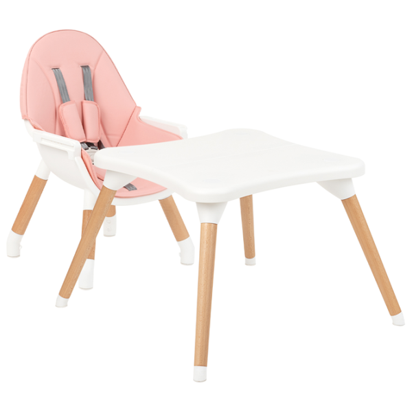 Стульчик для кормления Kikka Boo Multi 3 in 1 (31004010099) Трансформер/ 6 месяцев/ Розовый photo 4