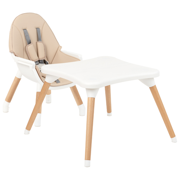 Стульчик для кормления Kikka Boo Multi 3 in 1 (31004010101) Трансформер/ 6 месяцев/ Бежевый photo 4 Стульчик для кормления Kikka Boo Multi 3 in 1 (31004010101) Трансформер/ 6 месяцев/ Бежевый photo 4