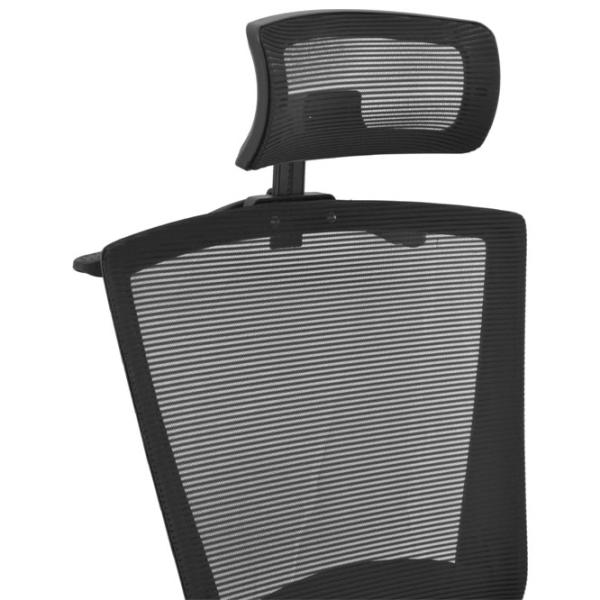 Fotoliu de birou DecoPrim Tuscola Pânză, plasă acrilică/ Black photo 4 Fotoliu de birou DecoPrim Tuscola Pânză, plasă acrilică/ Black photo 4