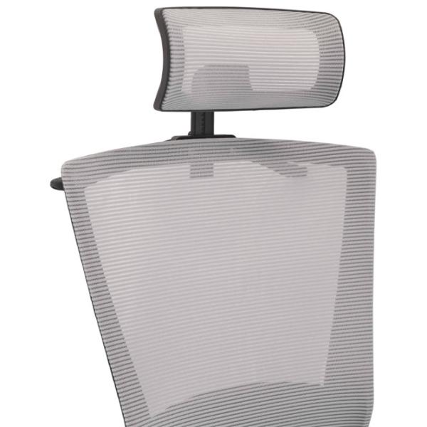 Fotoliu de birou DecoPrim Tuscola Pânză, plasă acrilică/ Gray photo 4