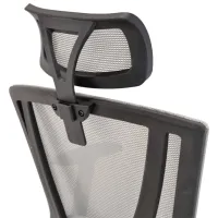 Fotoliu de birou DecoPrim Reflex Pânză/ Gray photo 4