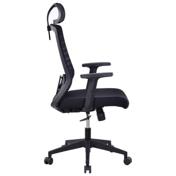 Офисное кресло DecoPrim Focus Ткань, акриловая сетка/ Черный photo 5