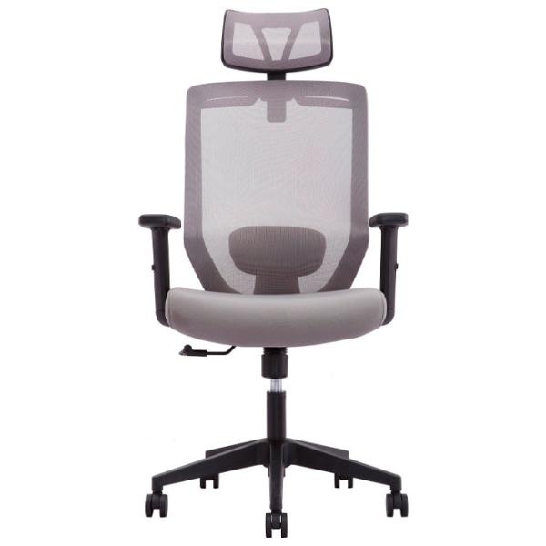 Офисное кресло DecoPrim Focus Ткань, акриловая сетка/ Серый photo 2