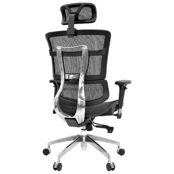 Fotoliu de birou DecoPrim KB-023 Plasă acrilică/ Black photo 4