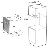 Духовой шкаф Gorenje BO 758 A23BG 3300 Вт/ Черный photo 6