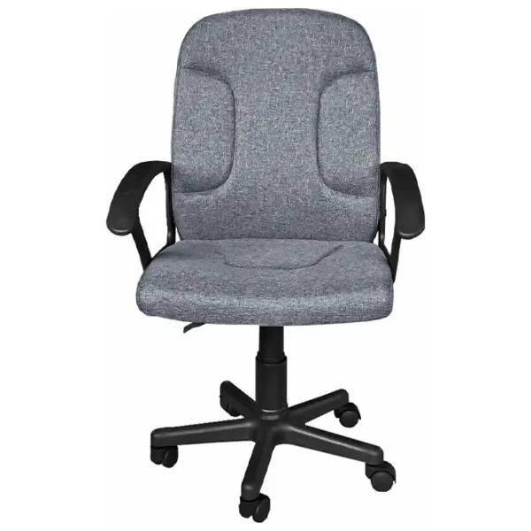 Fotoliu de birou DecoPrim 9027 Stofă/ Gray photo 2 Fotoliu de birou DecoPrim 9027 Stofă/ Gray photo 2