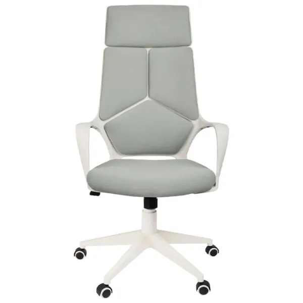 Fotoliu de birou DecoPrim Fenix HB Stofă/ White photo 2
